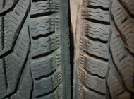 Grajewo ogłoszenia: sprzedam opony zimowe 2 sztuki - zdjęcie