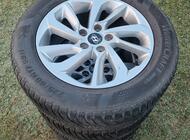 Grajewo ogłoszenia: Komplet oryginalnych kół aluminiowych 17 cali do samochodu... - zdjęcie