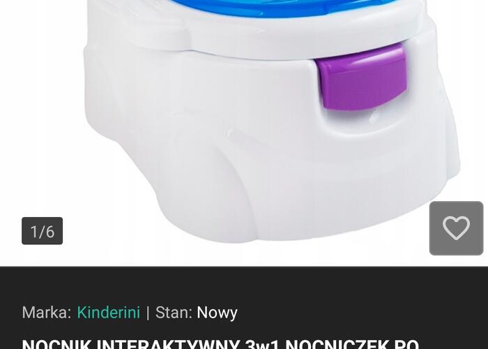 Grajewo ogłoszenia: Sprzedam nocniczek taki jak na zdjęciu.